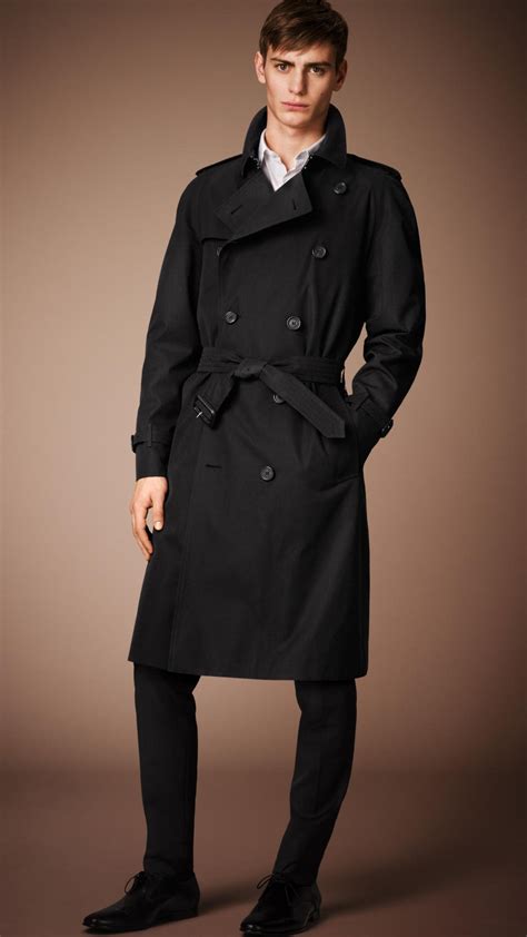 The Westminster Heritage Trench Coat in BLACK 